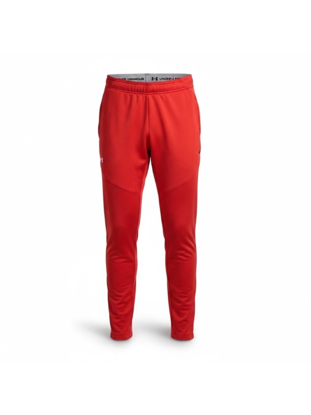 Under Armour Mens Red Coldgear Joggers Loose Fit Pants Size L - Picture 1 of 12